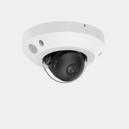 5MP IP AI(II) TRUE COLOR IR VANDAL PROOF AUDIO MINI DOME POE CAMERA